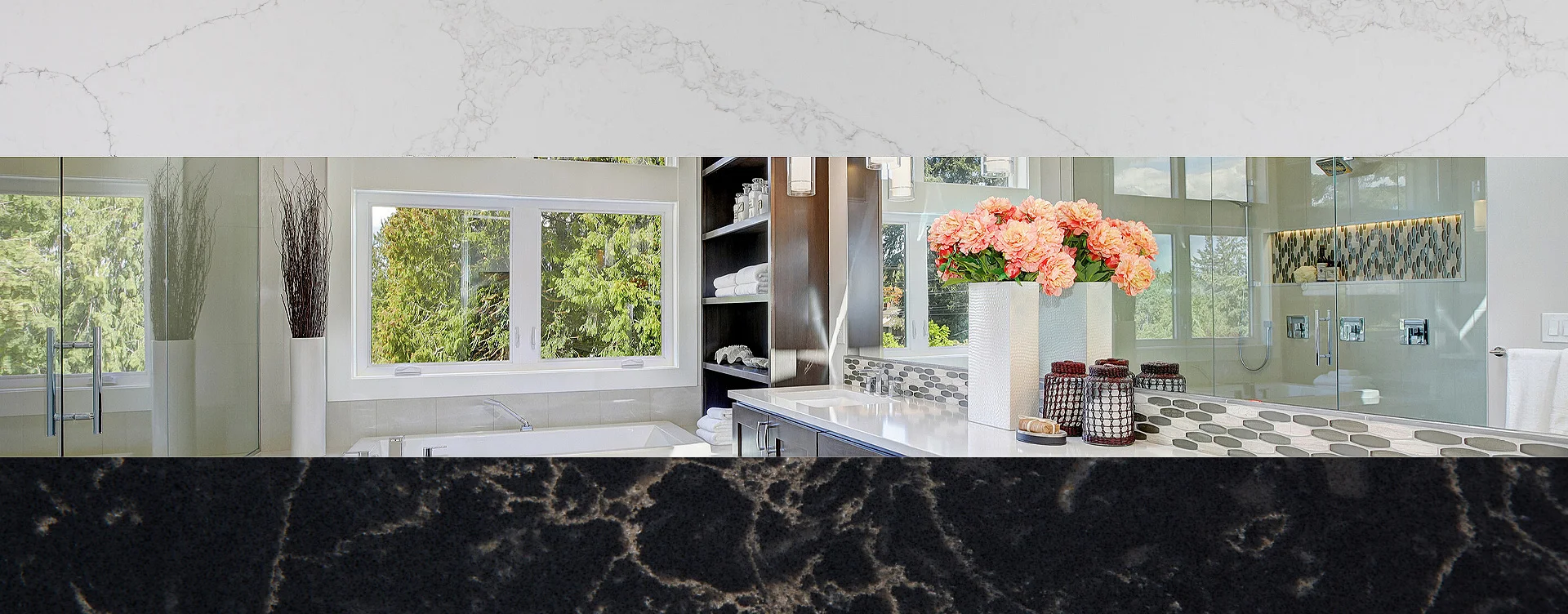 Engineered Stone Bathroom Benchtop